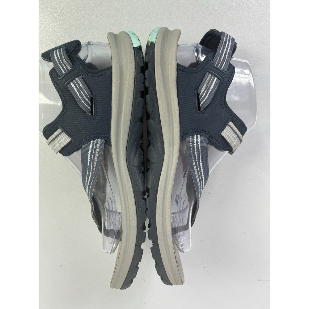Keen Terradora II Open-Toe Sandals Summer Hiking Shoes Navy Light Blue Size 8.5 - Picture 4 of 11